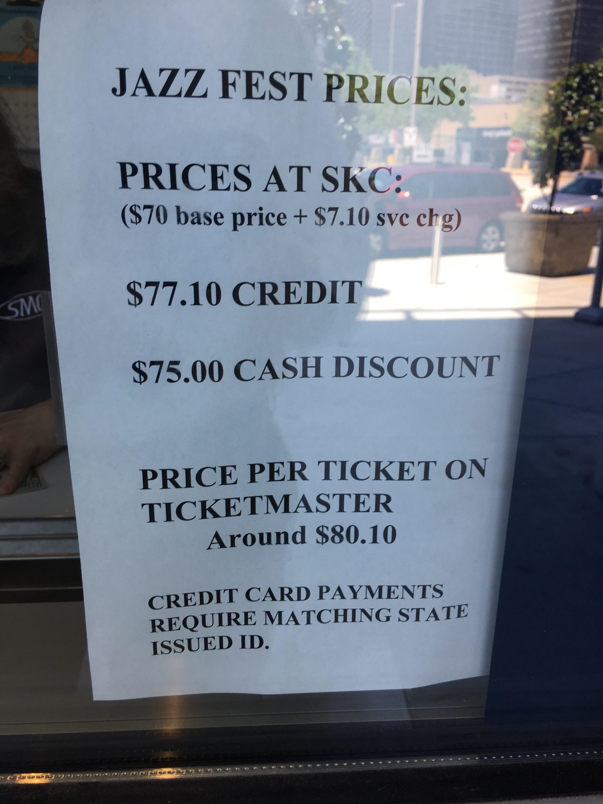 Jazz fest tickets prices at smoothie king center : NewOrleans