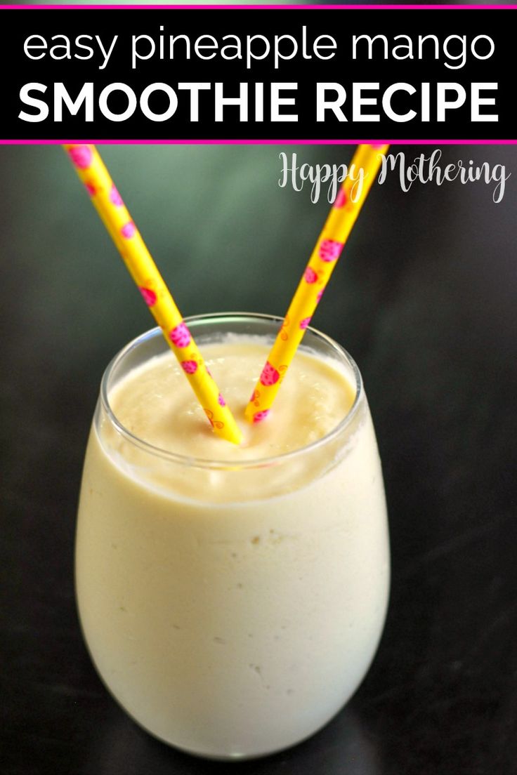 Learn how to make the best Mango Pineapple Coconut Milk ...