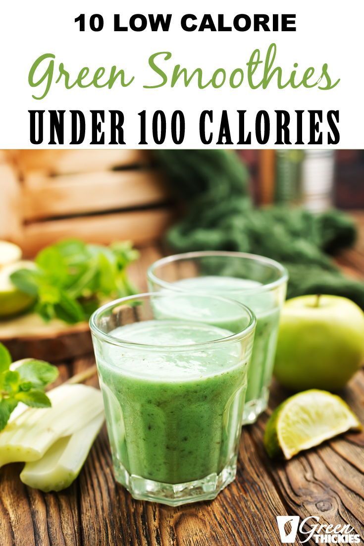 Low calorie green smoothie recipes for weight loss, bi
