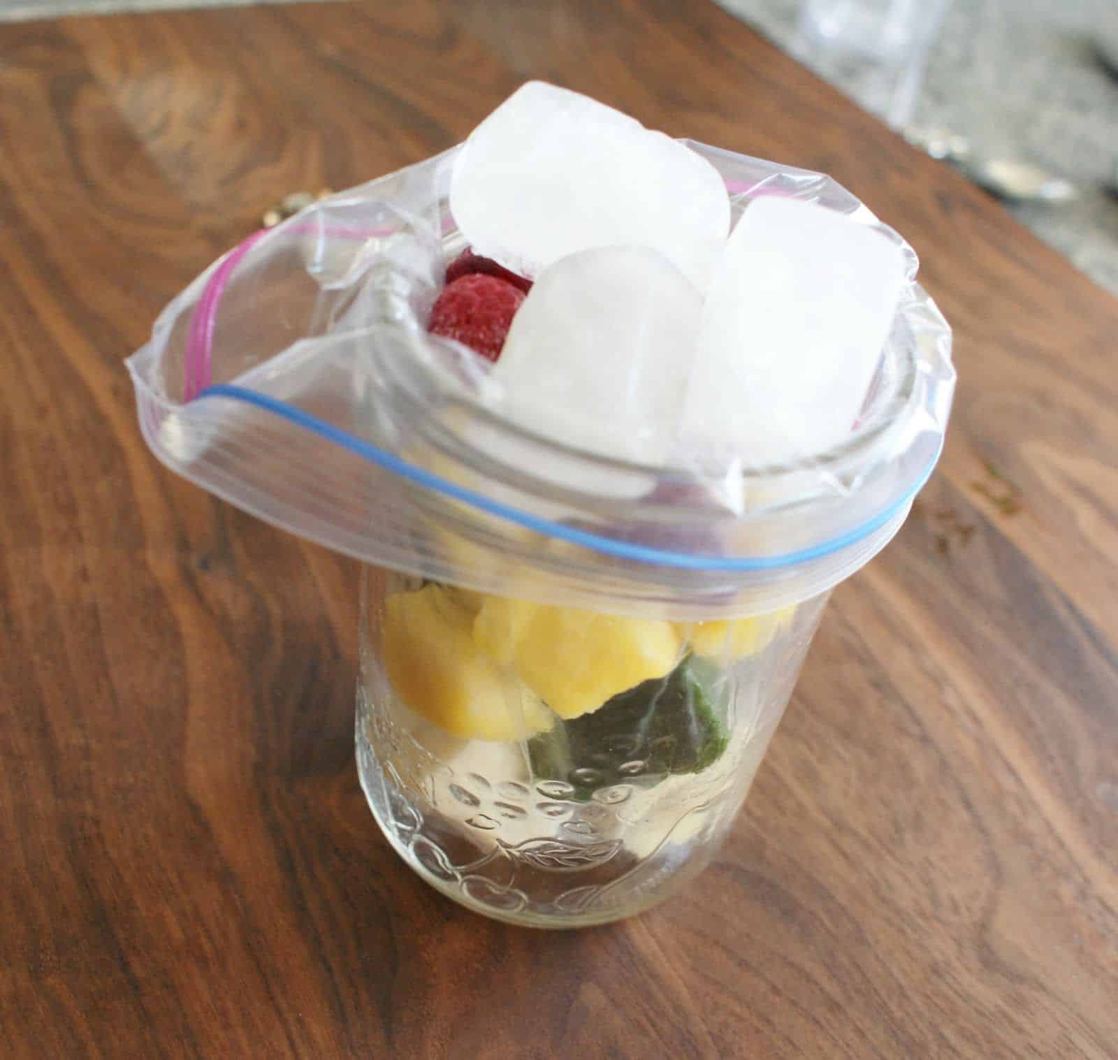 Make ahead frozen smoothies. Freeze greens and coconut water into cubes ...