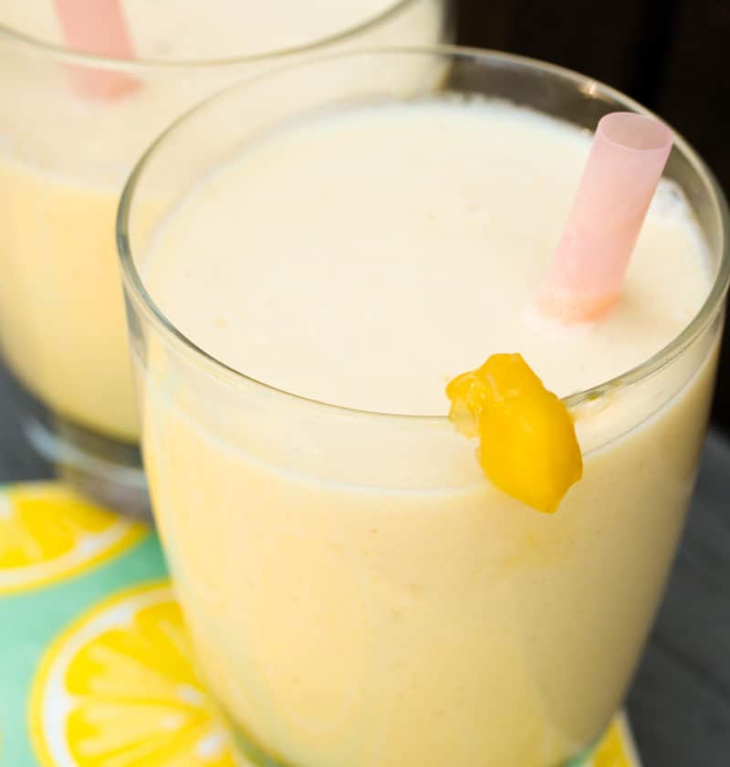 Mango Yogurt Smoothie Easy &  Delicious]