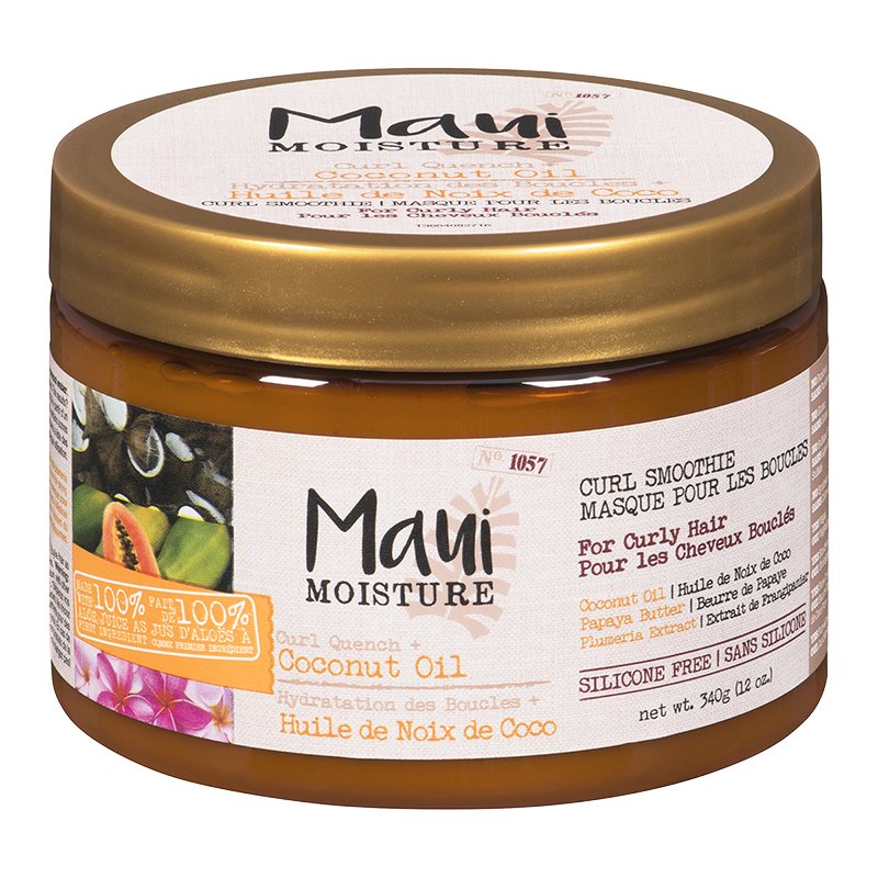 Maui Moisture Curl Quench + Coconut Oil Curl Smoothie ...