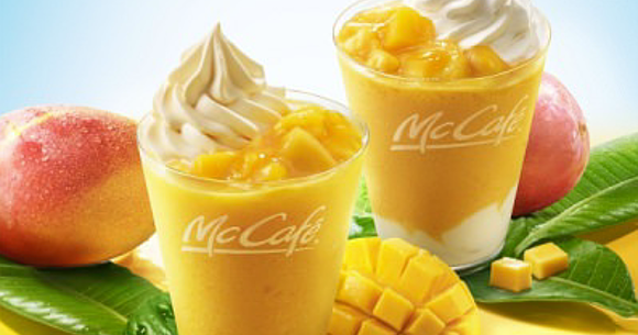 McDonalds adds unusual mango smoothies to their menu in ...
