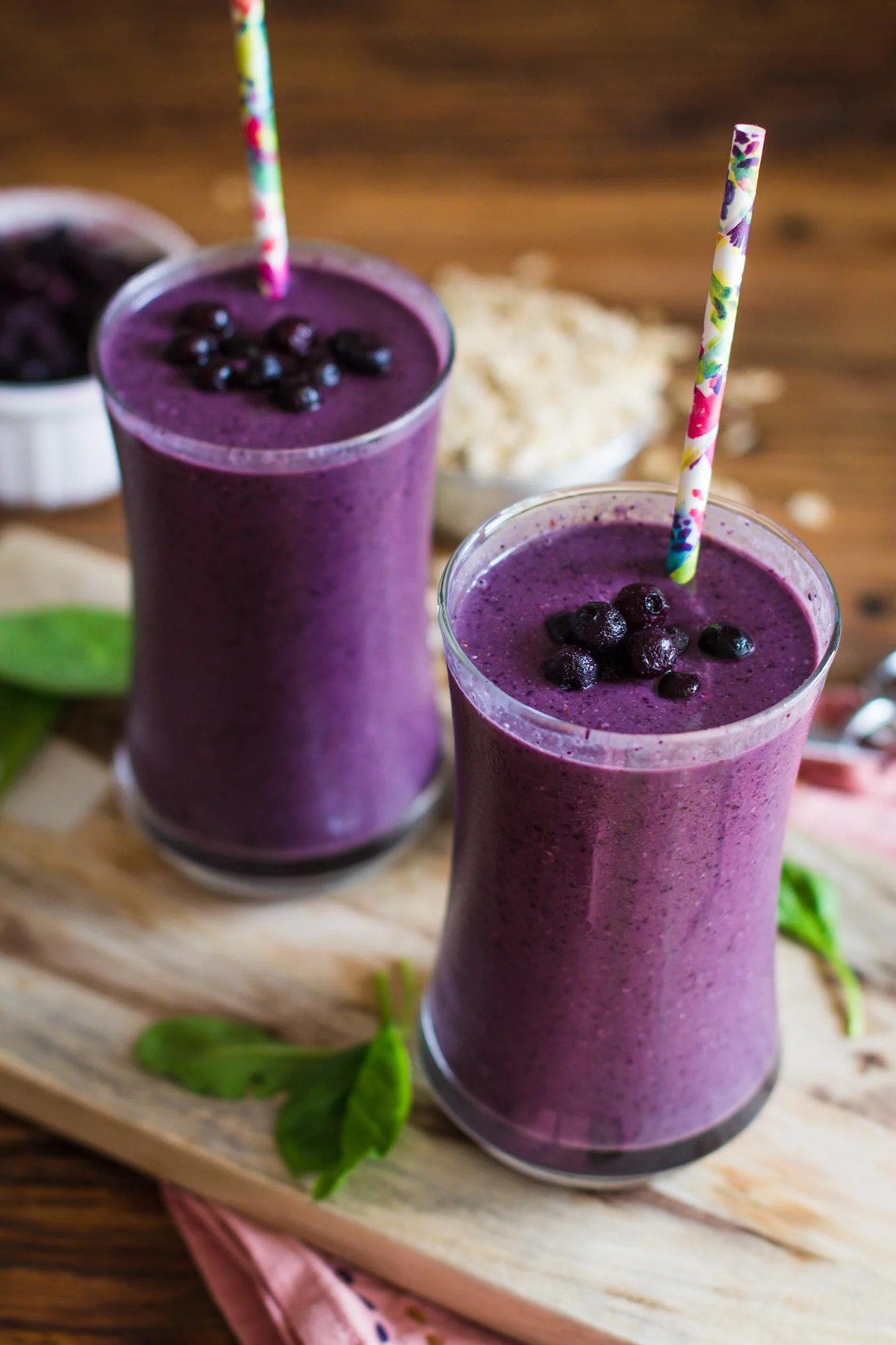 Meal Replacement Blueberry Green Smoothie