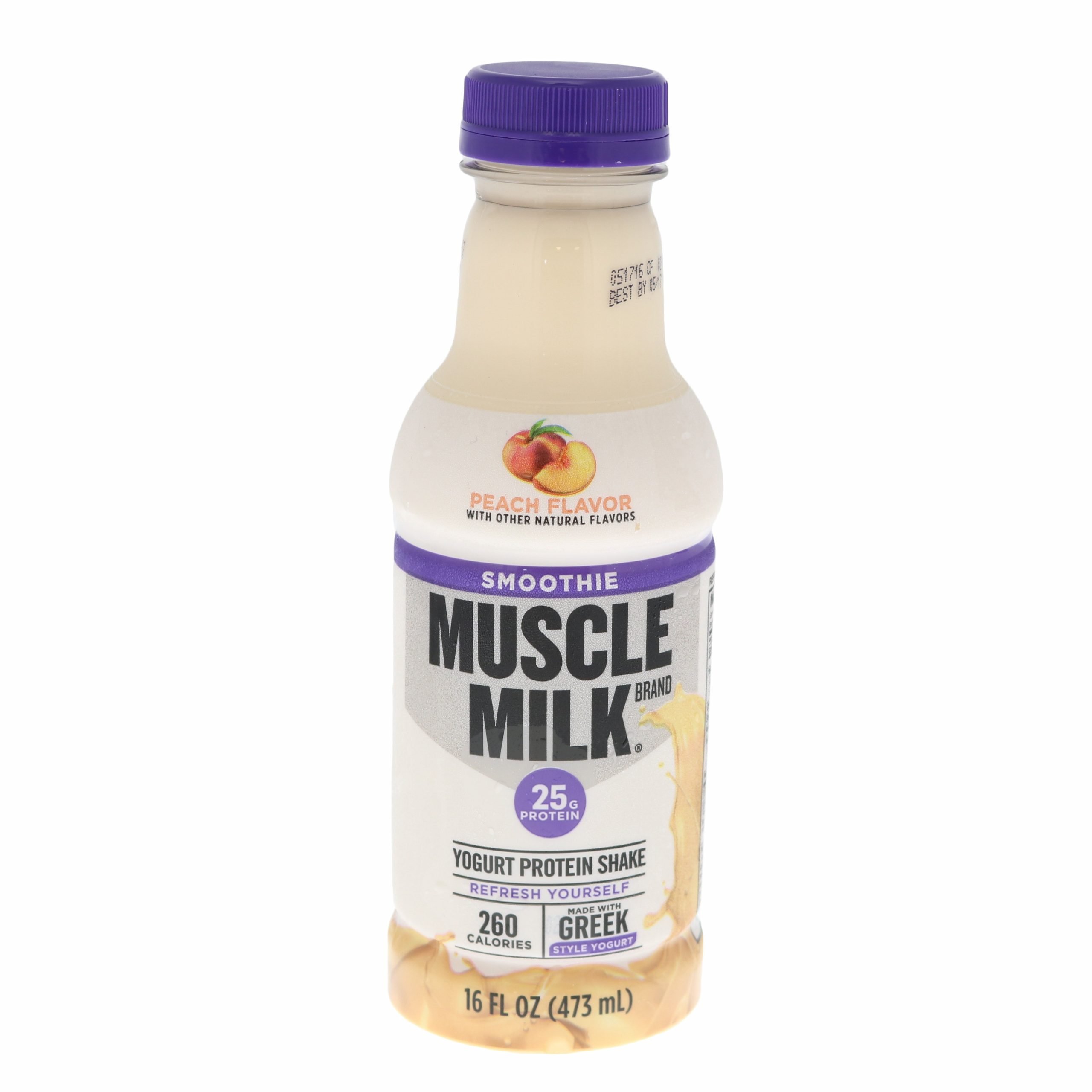 Muscle Milk Smoothie Peach Yogurt Protein Shake