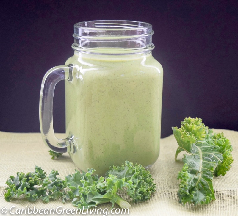 My favorite Spinach and Kale Smoothie