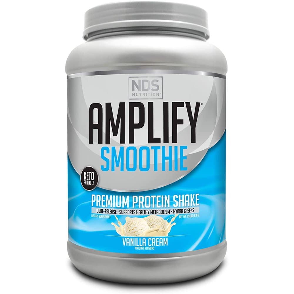NDS Nutrition Amplify Smoothie Premium Whey Protein Powder Shake with ...