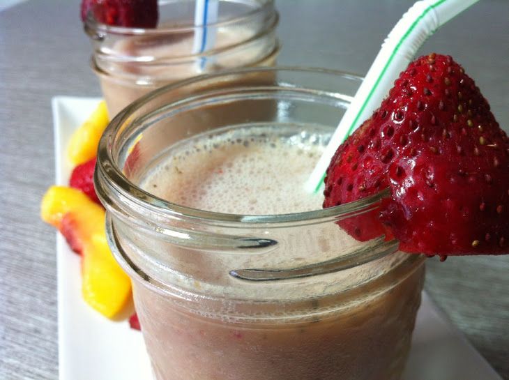 Non Dairy Fruit Smoothie Recipe Beverages with almond milk ...