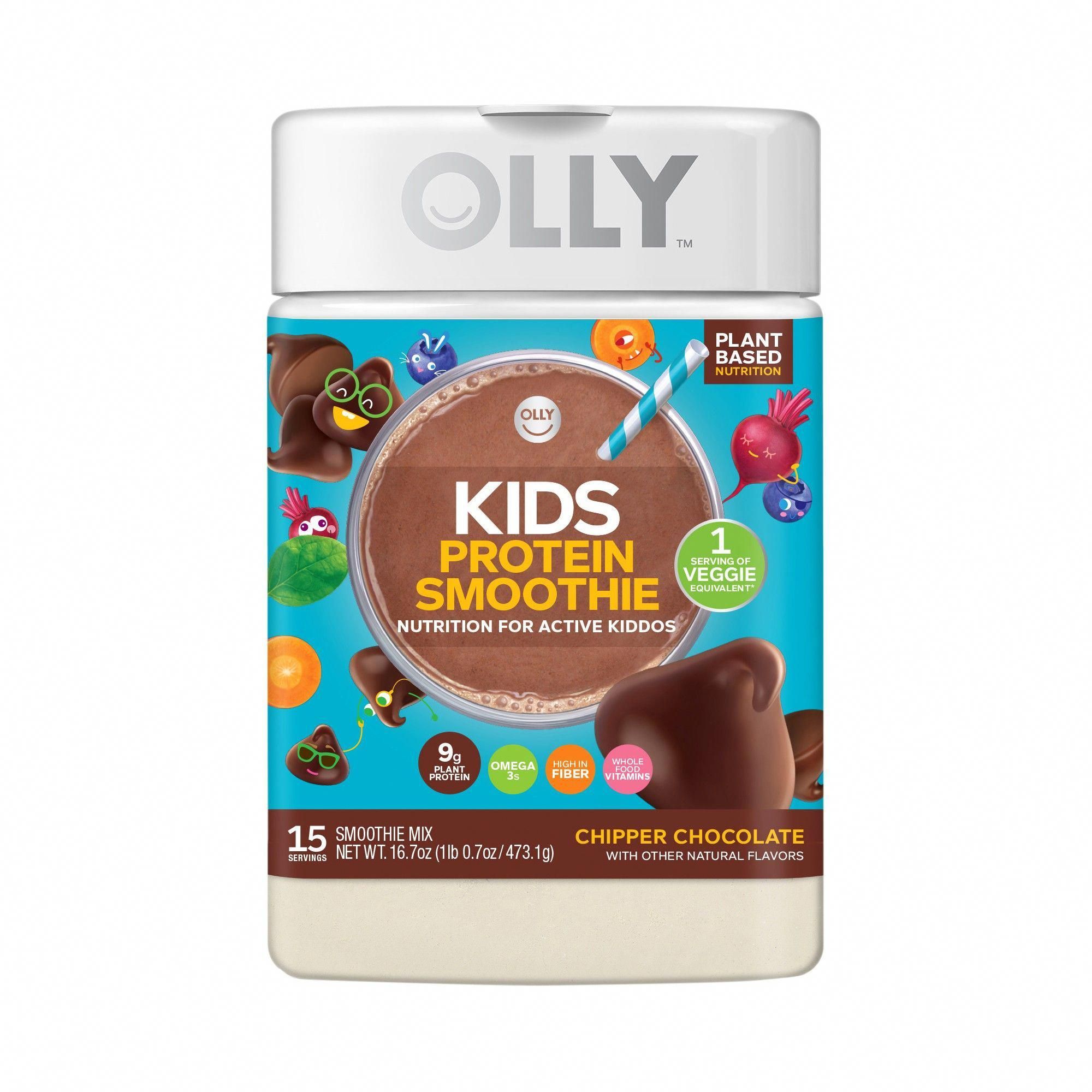 Olly Kids Vegan Smoothie Protein Powder