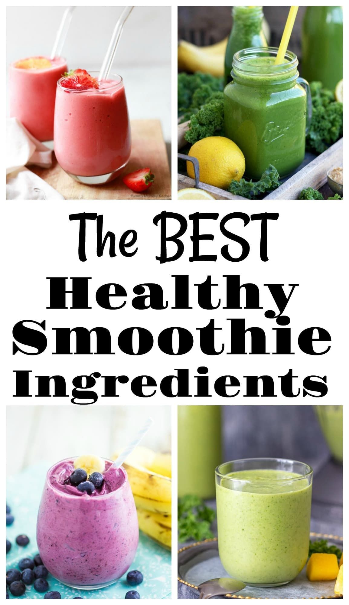 Over 50 of the best smoothie ingredients to stock up on so that you can ...