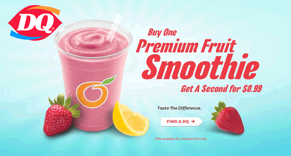 Pinned May 2nd: Second smoothie for $1 buck at #Dairy ...