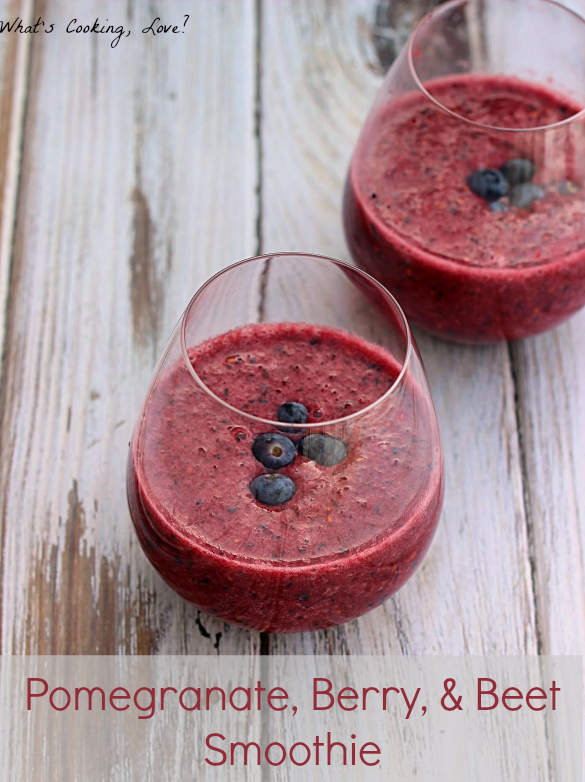 Pomegranate Berry &  Beet Smoothie