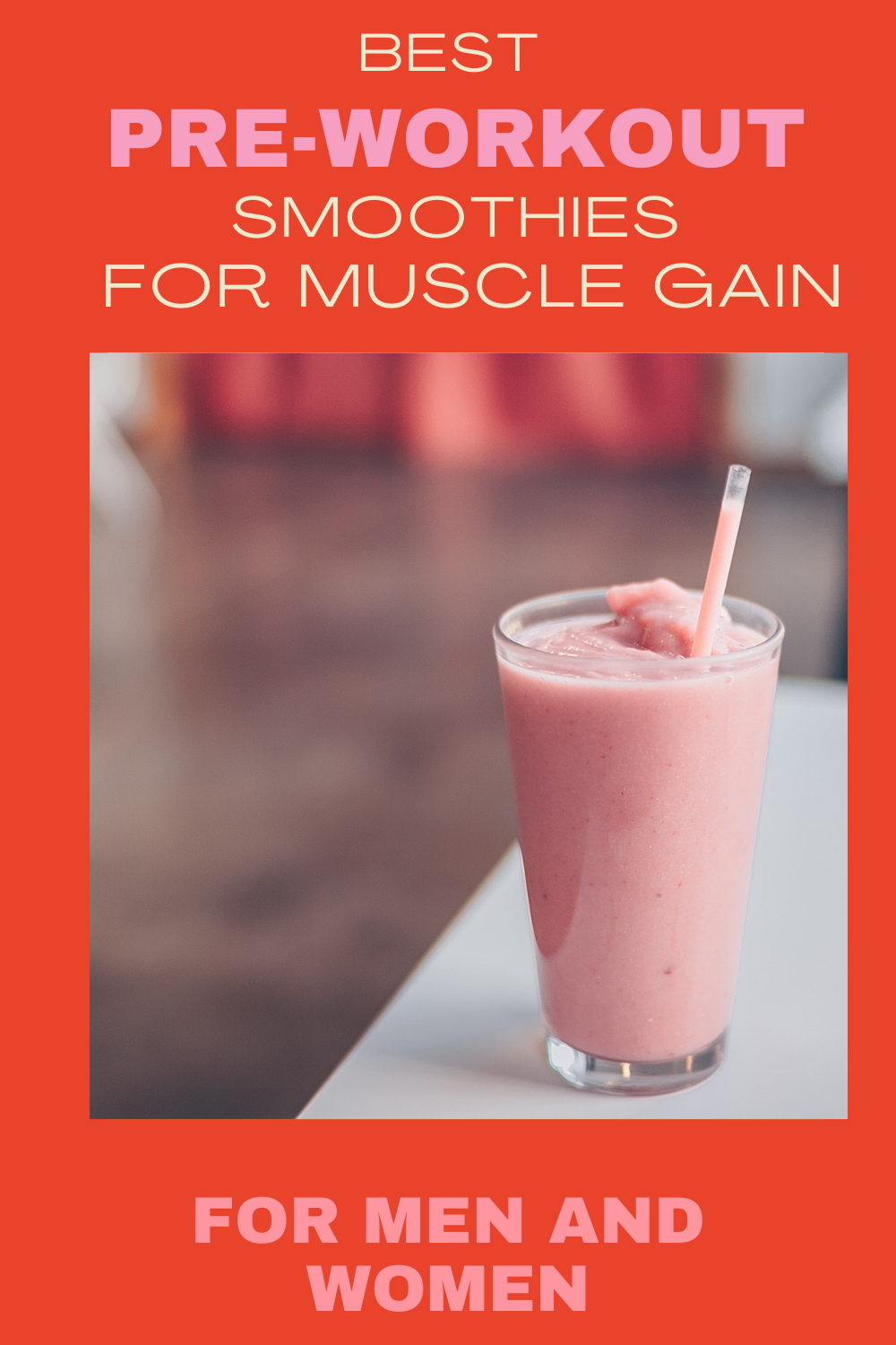 Pre Workout Smoothies For Weight Loss ~ Workout Printable Planner