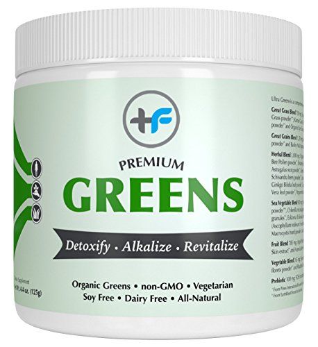 Premium Greens Vegetable Smoothie Powder with Prebiotics by Healthy Fit ...