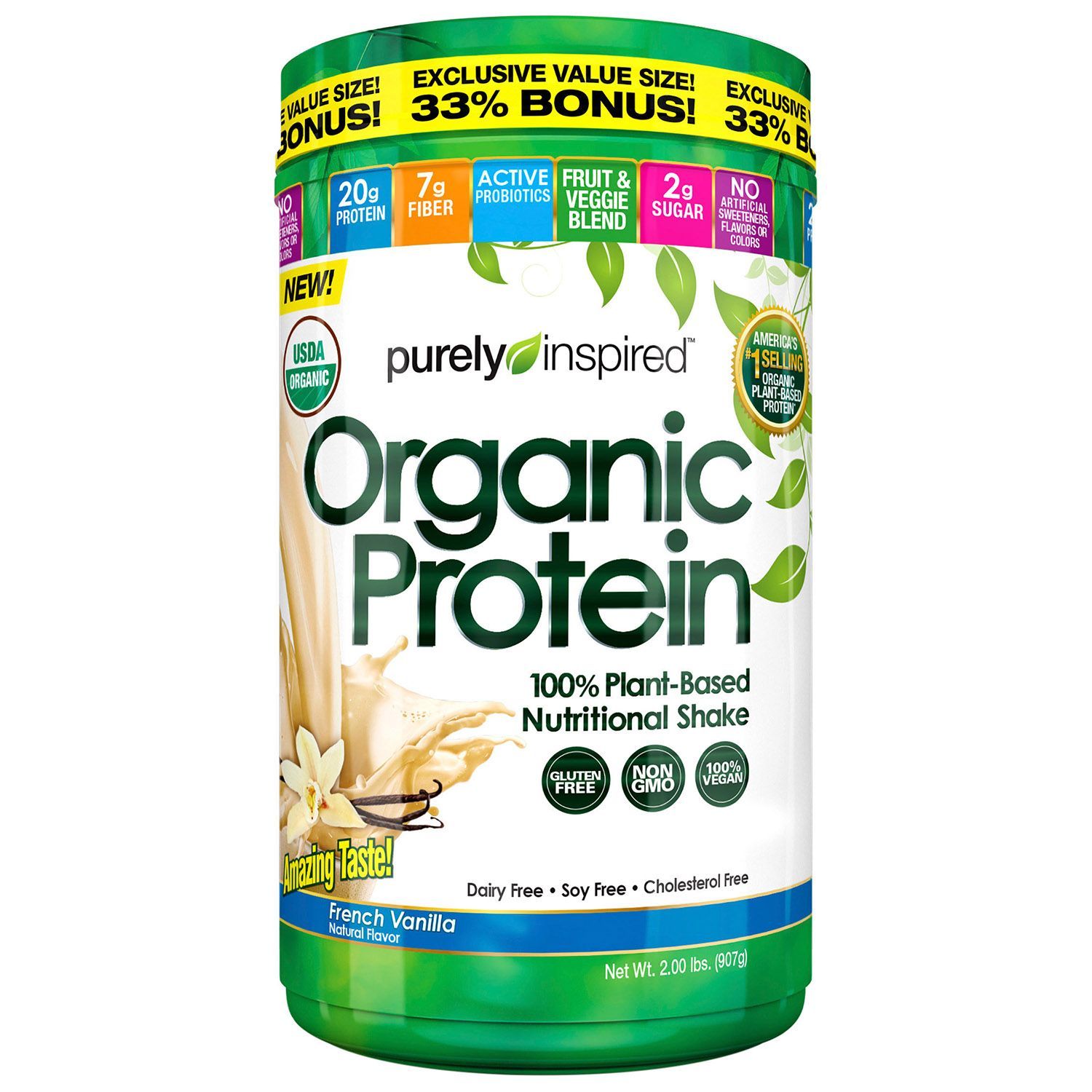 Purely Inspired Organic Protein 100% Plant