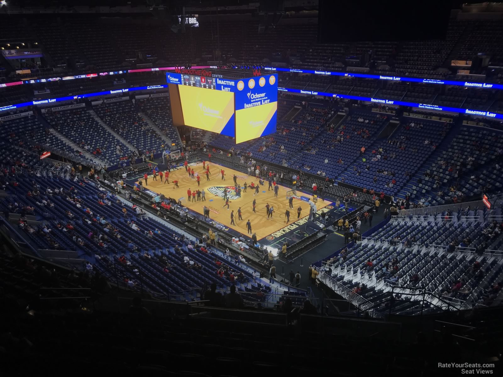 Section 312 at Smoothie King Center