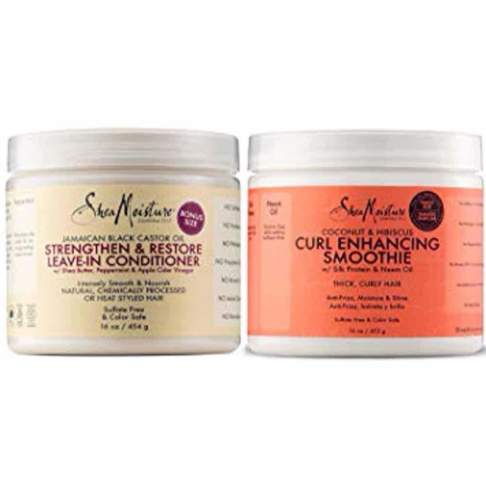 Shea Moisture Coconut and Hibiscus Curl Enhancing Smoothie, 16 Ounce ...