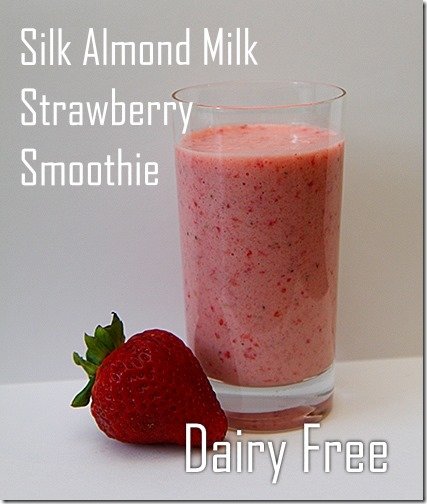 Silk AlmondMilk Strawberry Smoothie &  Tropical Smoothie ...