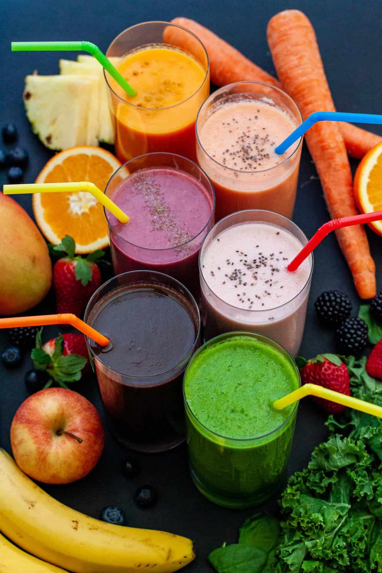 Six Healthy Smoothie Recipes