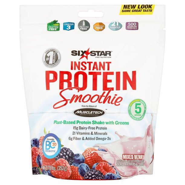 Six Star Pro Nutrition Instant Protein Powder Smoothie ...