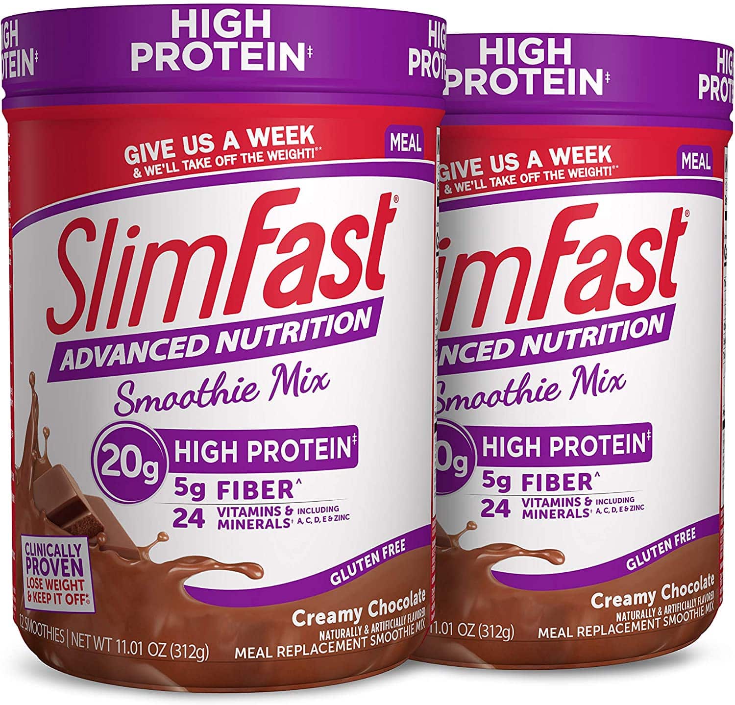 SlimFast Advanced Nutrition Creamy Chocolate Smoothie Mix ? Weight Loss ...