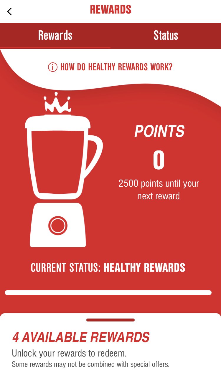 Smoothie King App Review