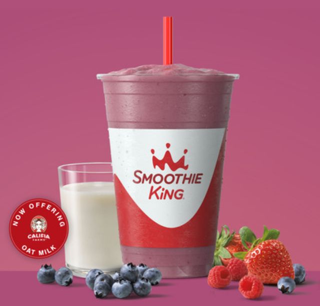 Smoothie King Blends New Vegan Mixed Berry Smoothie ...