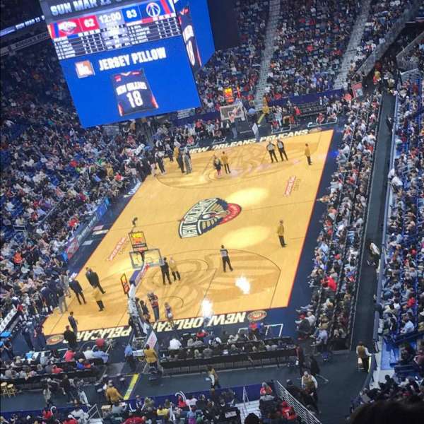 Smoothie King Center, section 306, home of New Orleans Pelicans