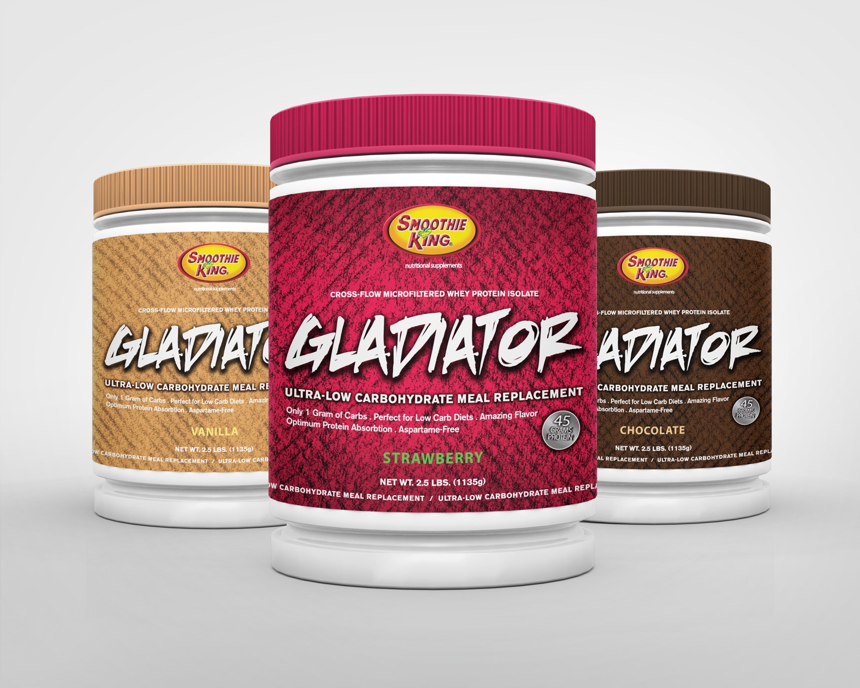 Smoothie King Gladiator Protein Powder Nutrition ...