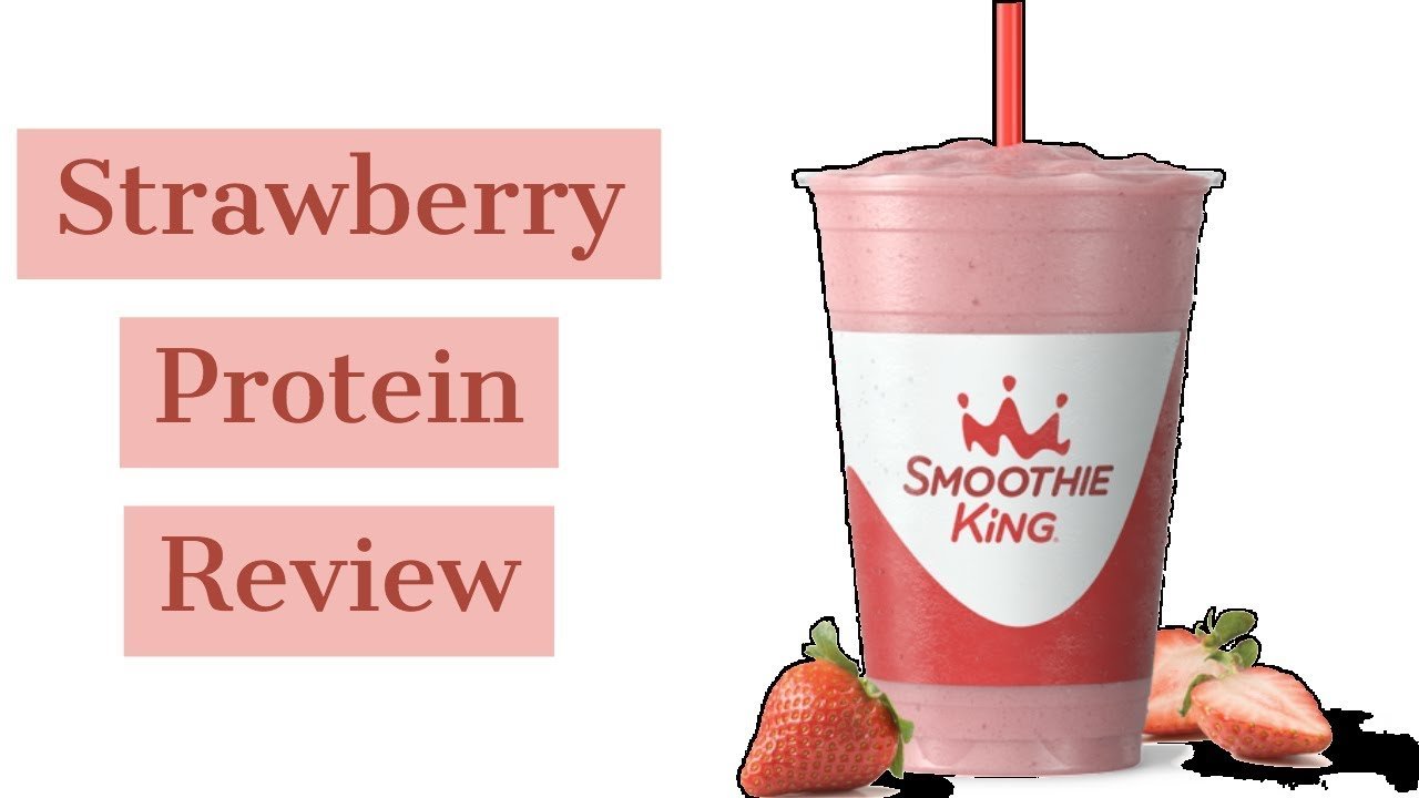 Smoothie King Gladiator Strawberry Protein Powder Review