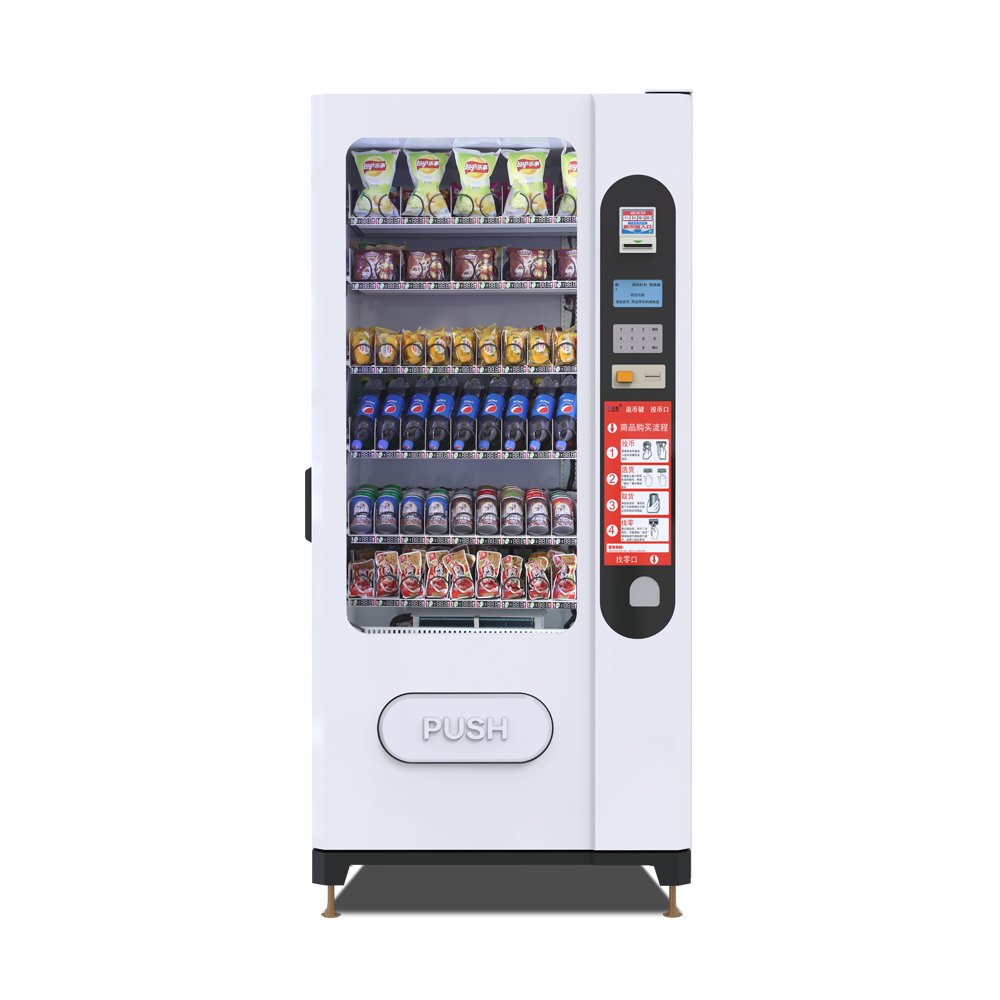 Snack and Cold Drink Vending Machine