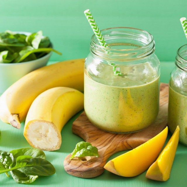 Spinach Mango Lime Protein Smoothie