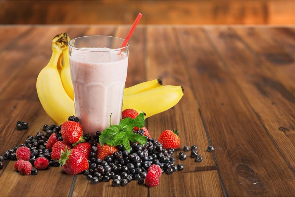 Strawberry Banana Smoothie Recipe without Yogurt