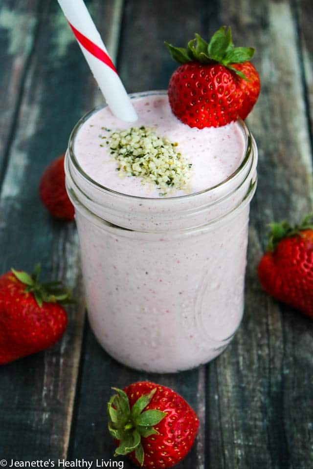 Strawberry Protein Smoothie Recipe