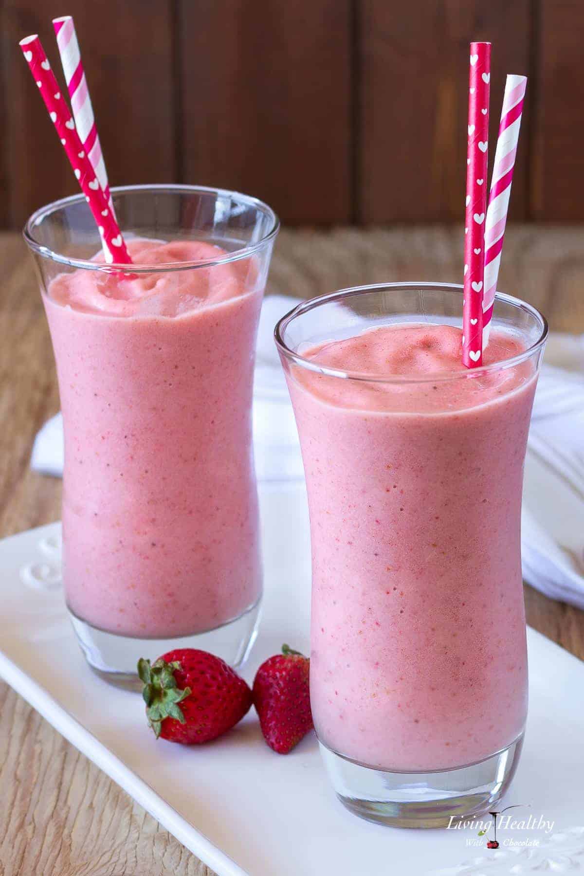 strawberry smoothie without milk
