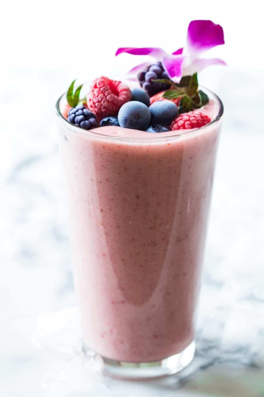 Strawberry Smoothie Without Yogurt