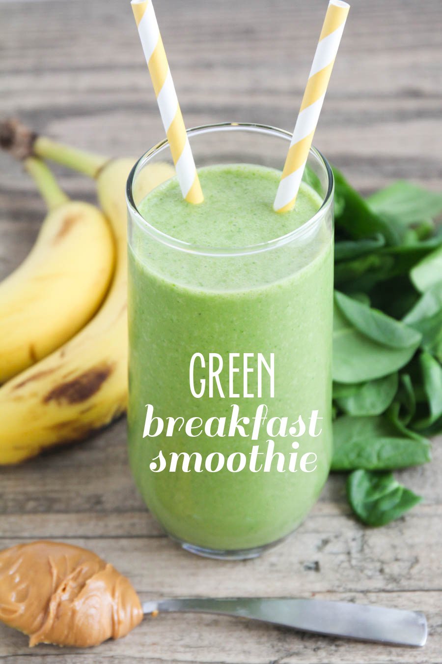 The Baker Upstairs: Green Breakfast Smoothie