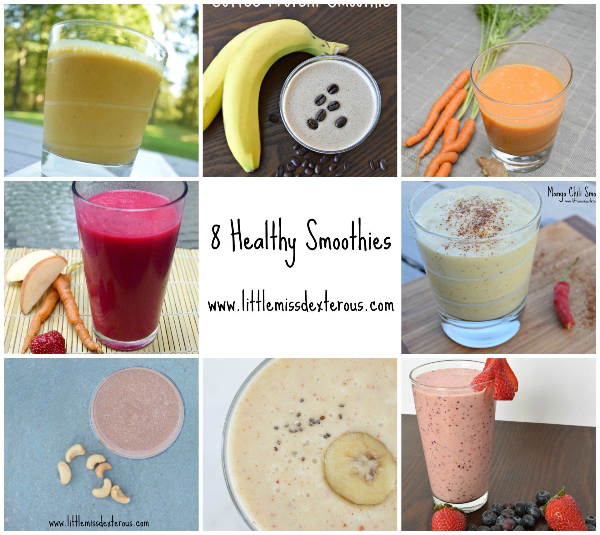 These 8 Healthy Smoothies are SO easy to make, you ...