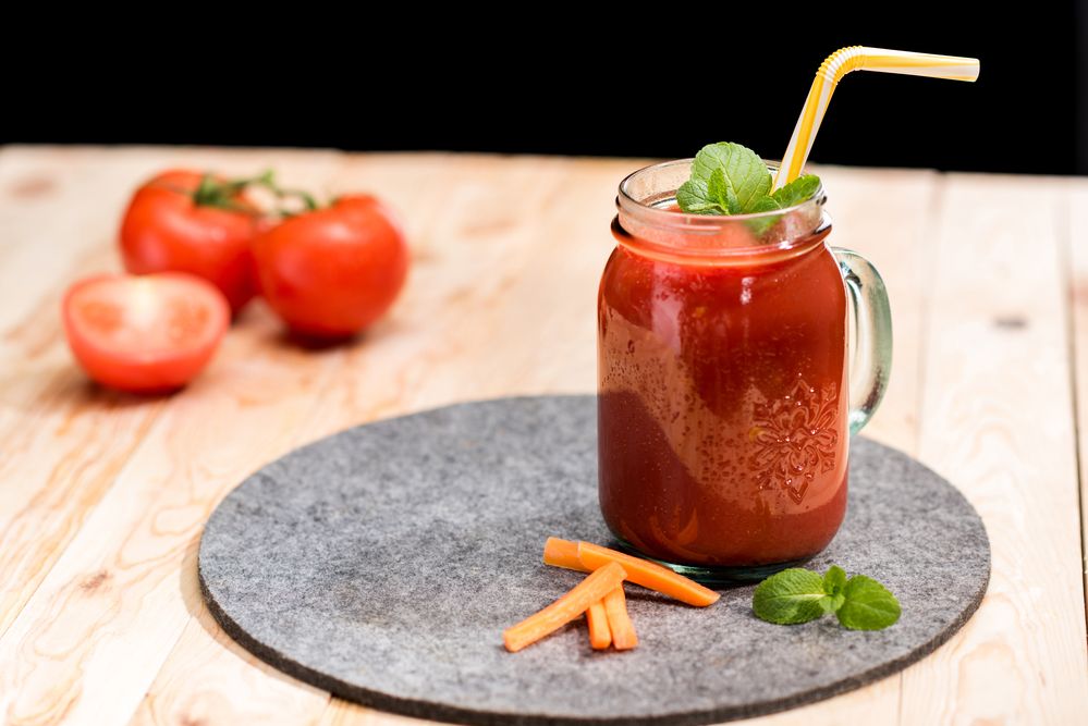 This is a great way to drink your vegetables! The Tomato ...