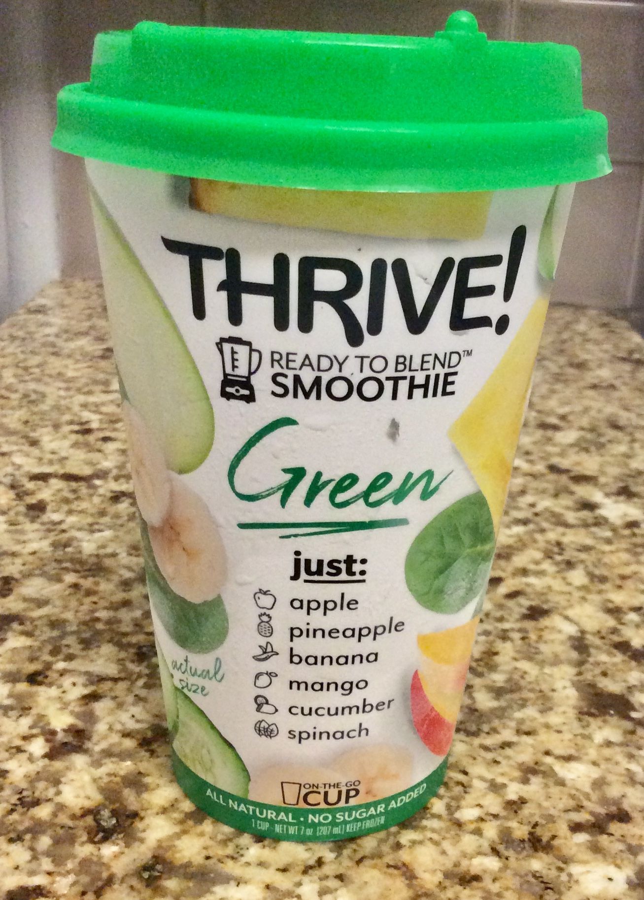 Thrive! Ready To Blend Smoothie Green Just: Apple ...