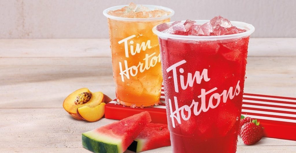 Tim Hortons launches new lineup of real fruit drinks