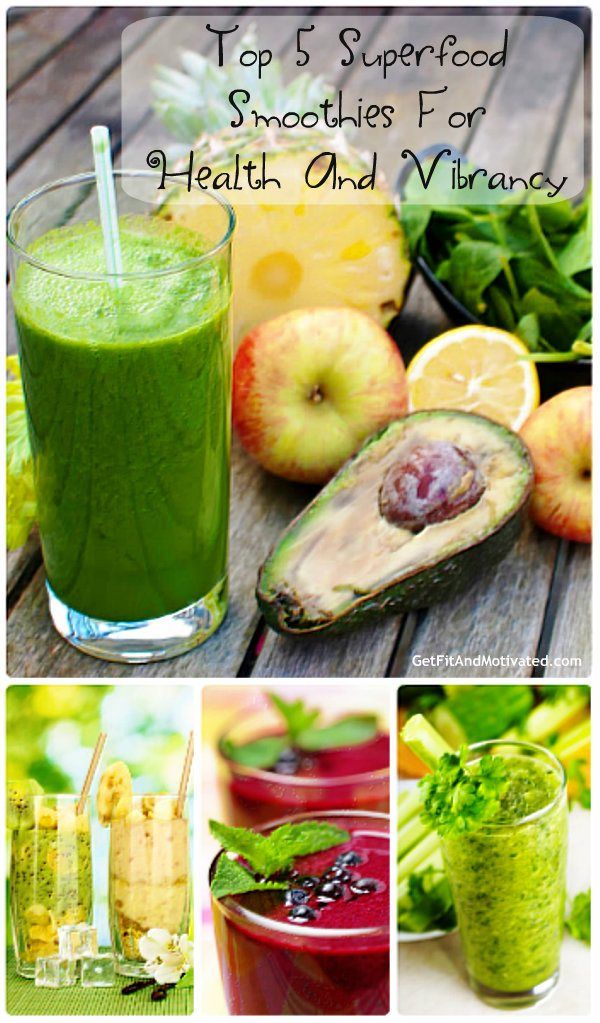 Top 5 Superfood Smoothies For Health And Vibrancy
