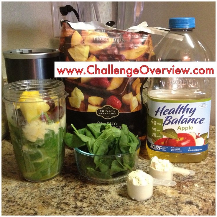 Tropical Fruit Meal Replacement Smoothie. 2 smoothies a ...