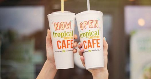 Tropical Smoothie Cafe Grand Opening