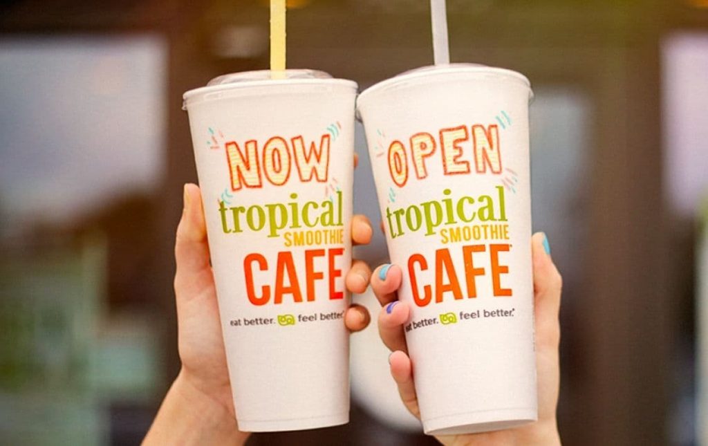 TSClistens  Tropical Smoothie Cafe Survey for [20% OFF ...