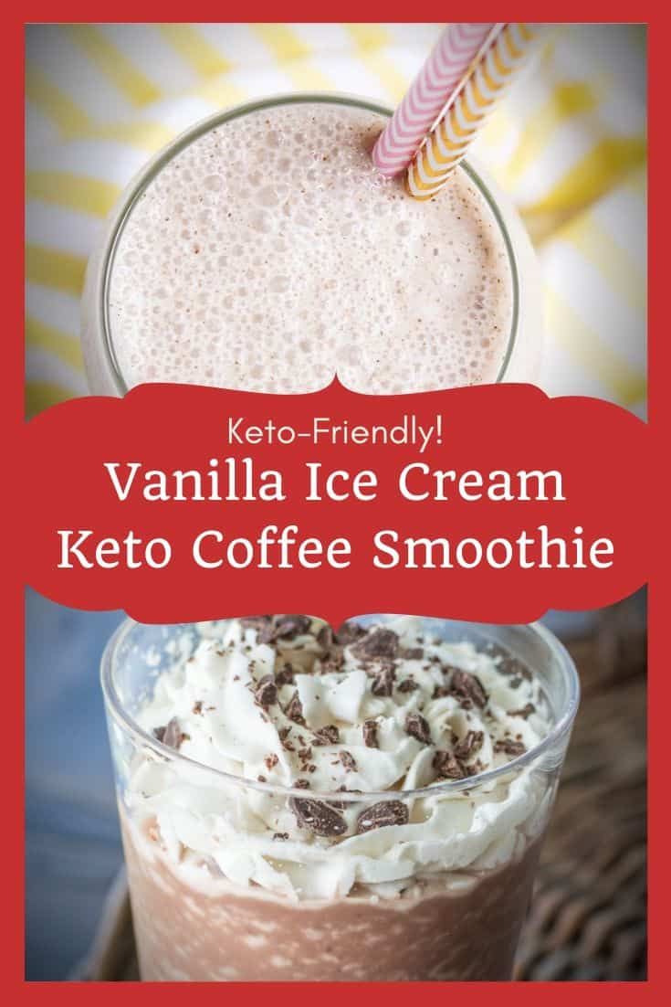 Vanilla Ice Cream Keto Coffee Smoothie Recipe