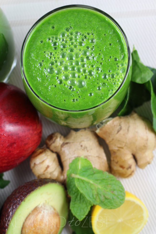 Vegan Healthy Green Smoothie Recipe