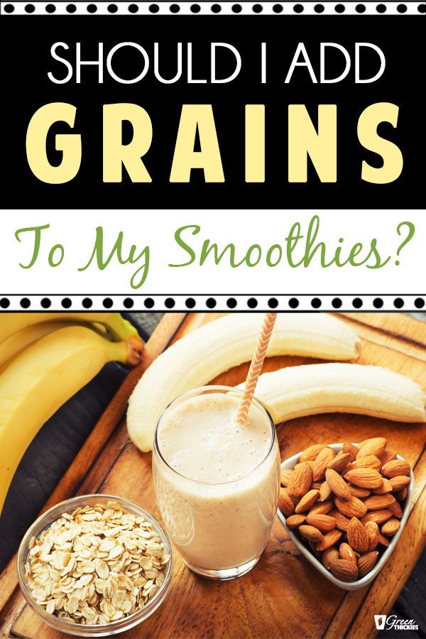 What Is Food Combining? Should I Add Grains To My Smoothies? Do I need ...